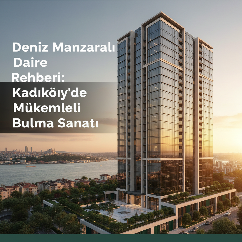 Deniz Manzaralı Daire Rehberi: Kadıköy'de Mükemmeli Bulma Sanatı