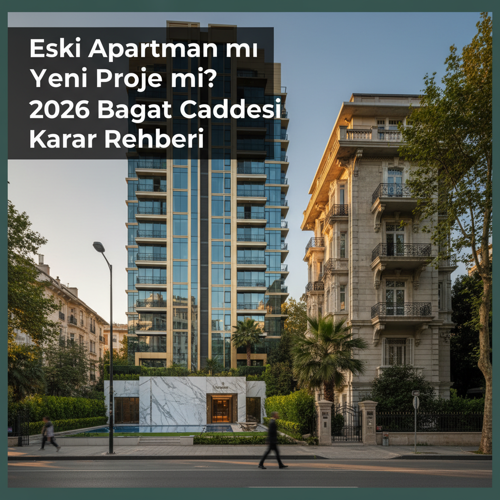 Eski Apartman mı Yeni Proje mi? 2026 Bağdat Caddesi Karar Rehberi