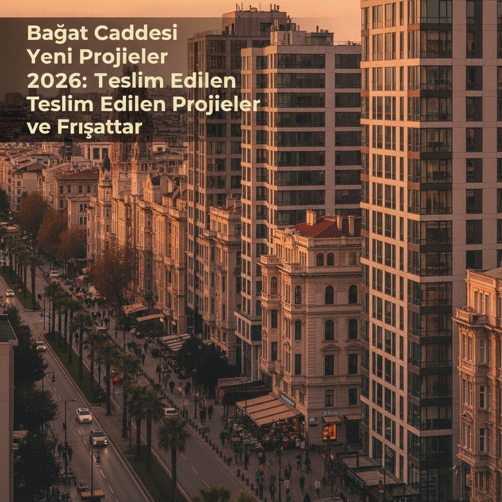Bağdat Caddesi Yeni Projeler 2026: Teslim Edilen Projeler ve Fırsatlar