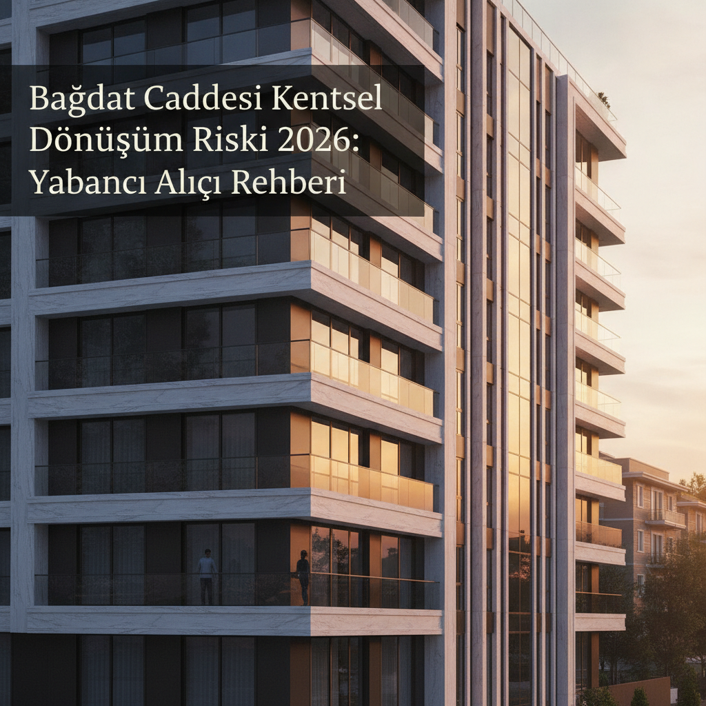 Bağdat Caddesi Kentsel Dönüşüm Riski 2026: Yabancı Alıcı Rehberi