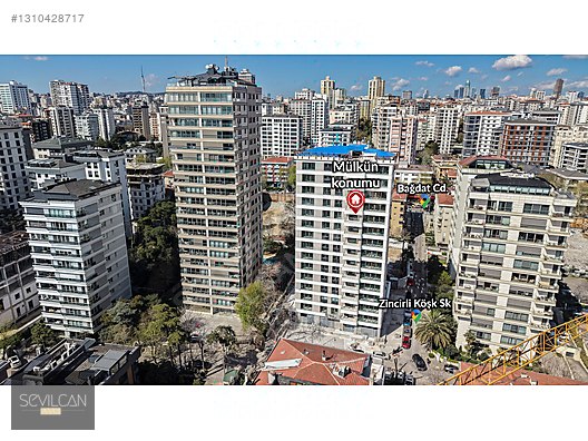 Caddebostan'da Panoramik Manzaralı, 250 m² Genişliğinde 4+1 Lüks Daire