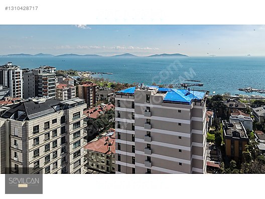 Caddebostan'da Panoramik Manzaralı, 250 m² Genişliğinde 4+1 Lüks Daire