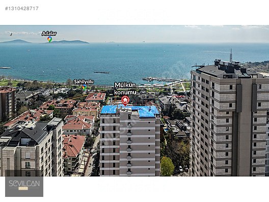 Caddebostan'da Panoramik Manzaralı, 250 m² Genişliğinde 4+1 Lüks Daire